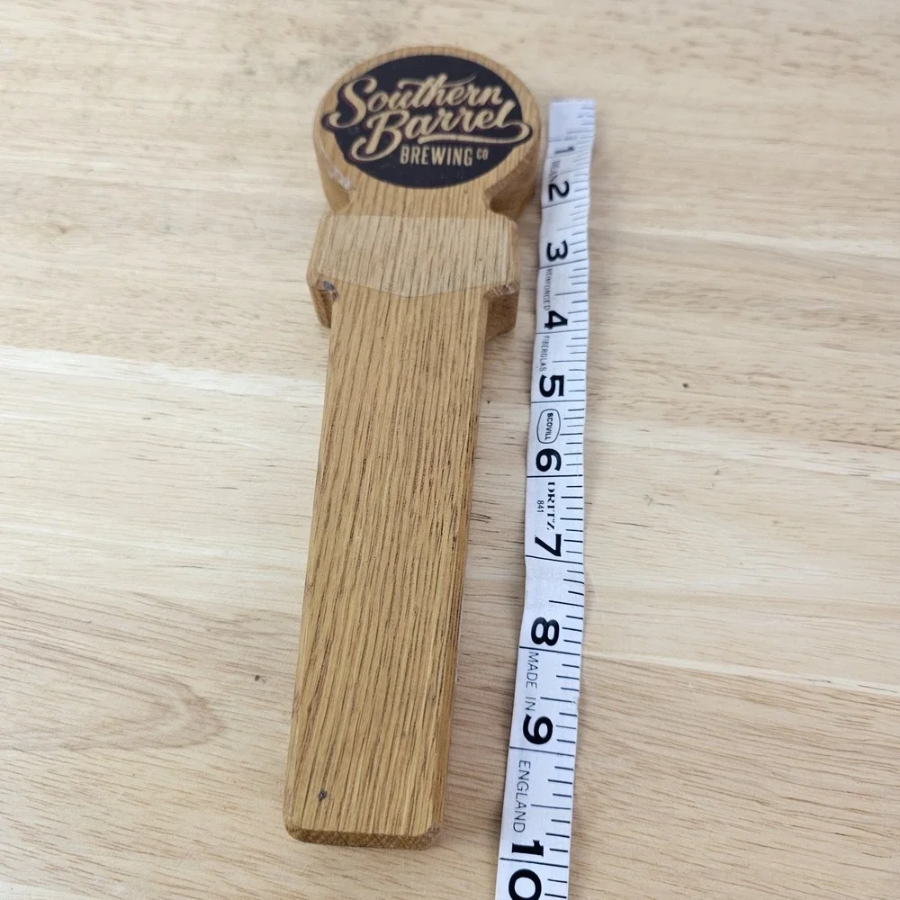Southern‎ Barrel Brewing Co Ale Brewing Beer Tap Handle Wood SC Bluffton HHI